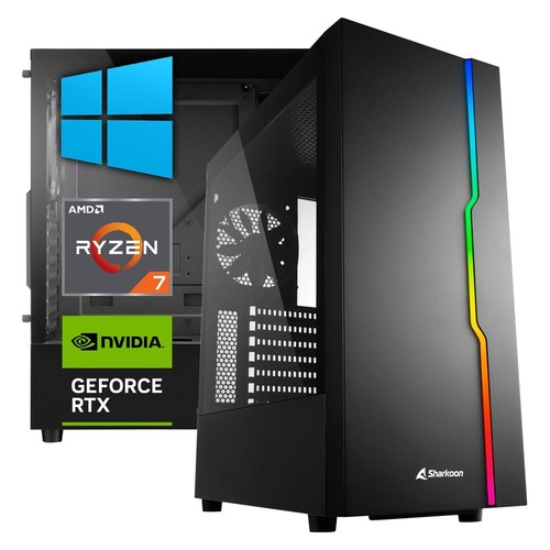 Gaming amd ryzen - pc, 7